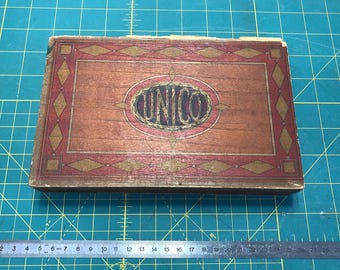 Unico cigar box (empty) Vintage