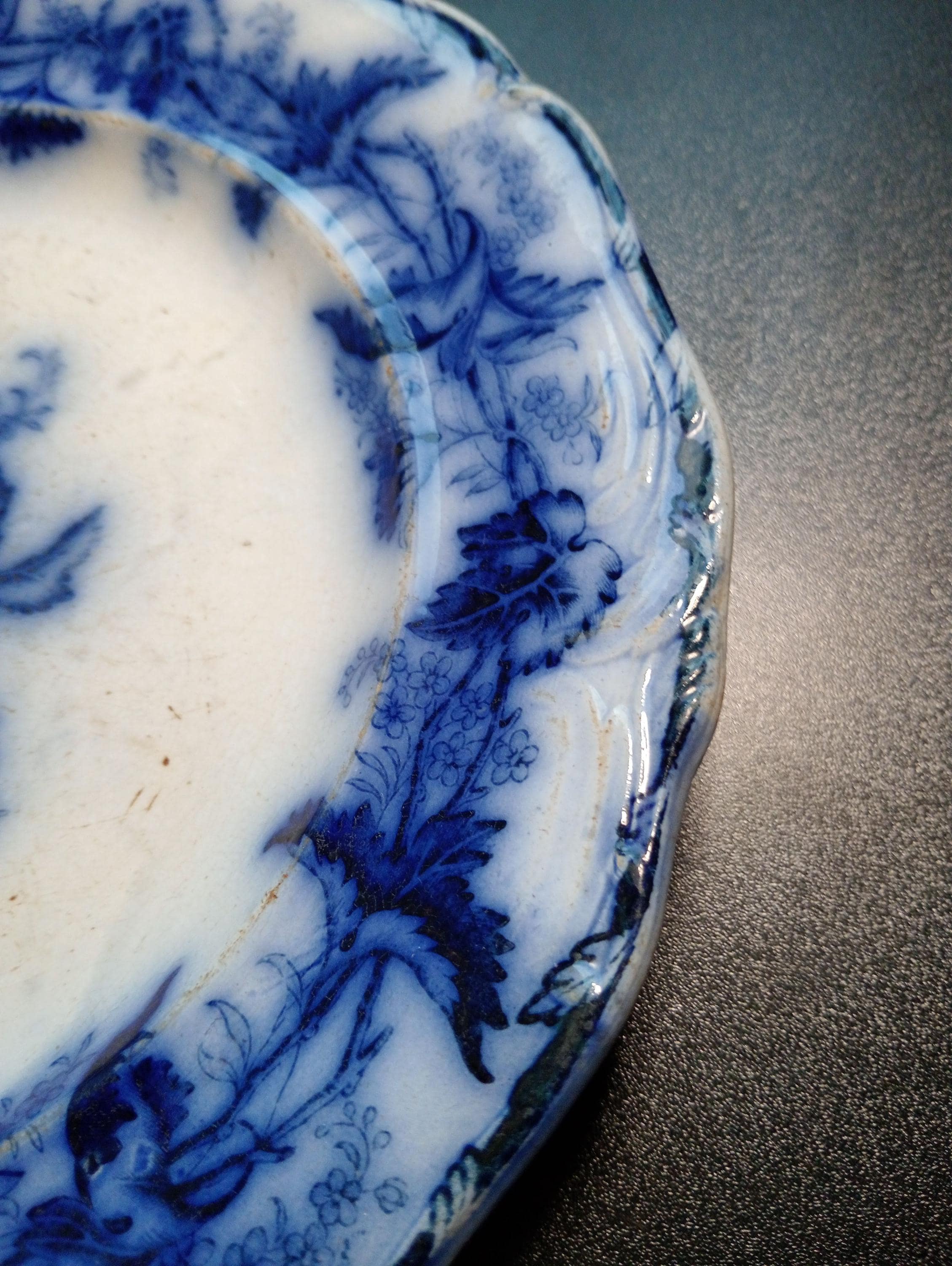 Old Porcelain Plate Boch Freres Keramis - Etsy
