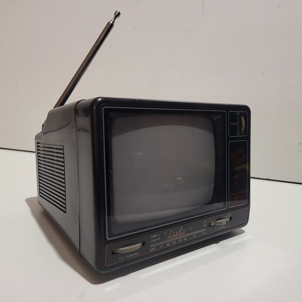 Portable TV Series Altic. Vintage Mini TV