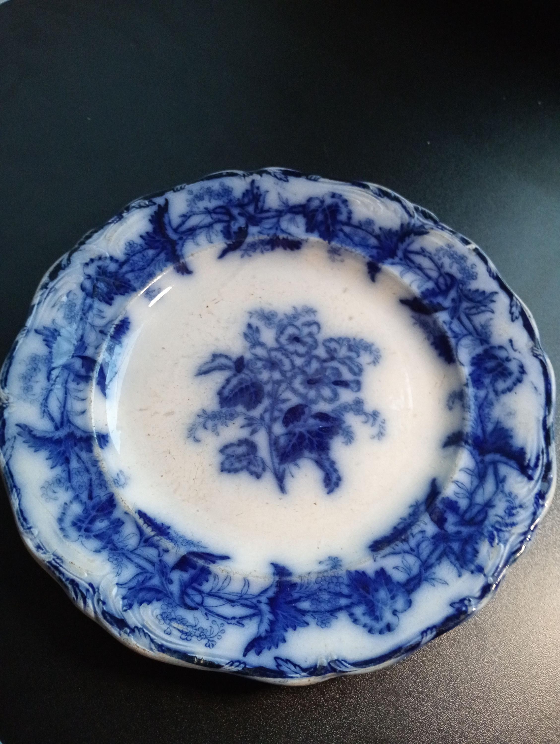 Old Porcelain Plate Boch Freres Keramis - Etsy Canada
