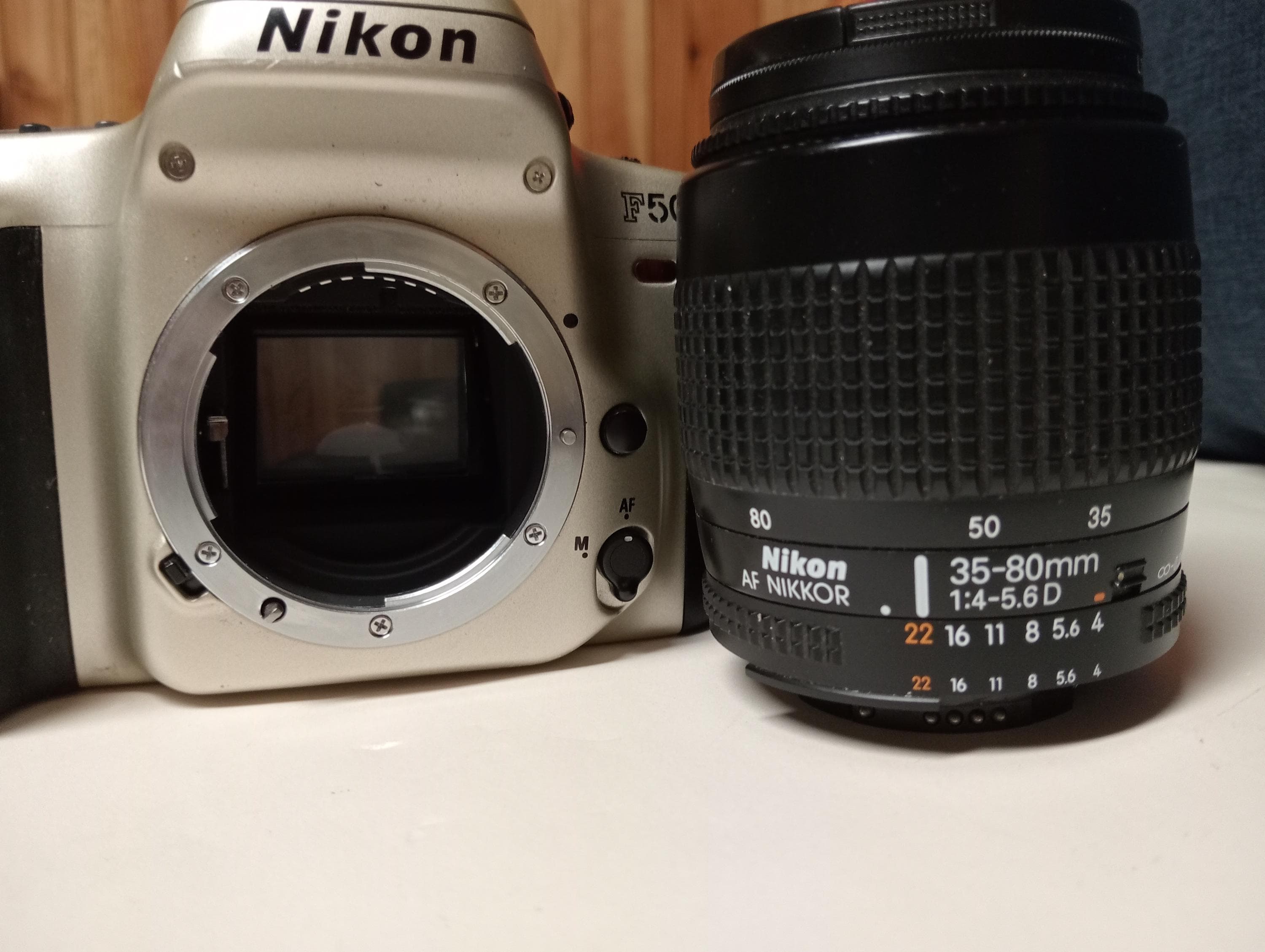 Nikon F50 With AF Nikkor 35-80mm 1:4-5.6D Lens - Etsy Canada