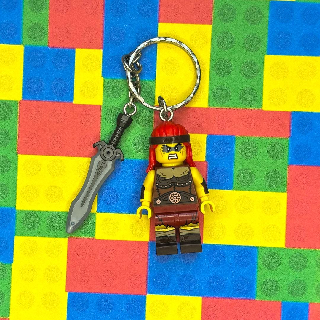 Customizable Lego Keychains LEGO Minifigures Keychain Light Space
