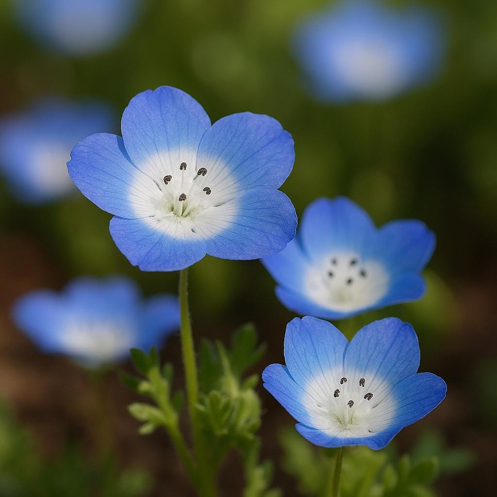 ねもふぃら　α7sⅱ Nemophila Flower - Etsy
