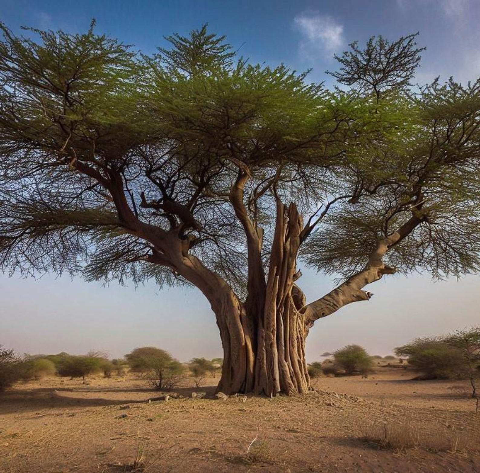 Acacia Arabica (gum Arabic Tree, Babul Tree) Tree Seeds, Distinctive ...