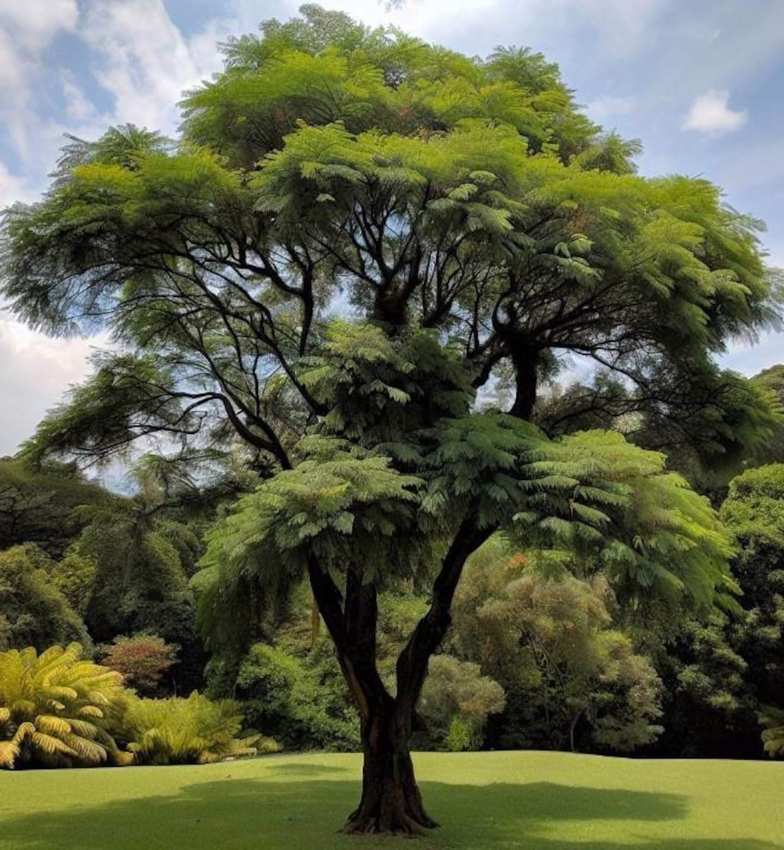 Acacia Decurrens Dealbata (silver Acacia, Silver Wattle) Tree Seeds ...