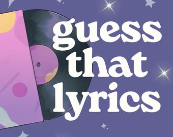Gioco di quiz "Indovina la canzone" in PowerPoint, gioco musicale per feste con testi fraintesi, divertente serata di quiz digitale per adulti e adolescenti, presentazione modificabile