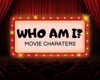 Chi sono? Indovina il personaggio del film - Gioco digitale PowerPoint per feste in famiglia, tra amici e in ufficio, gioco PowerPoint