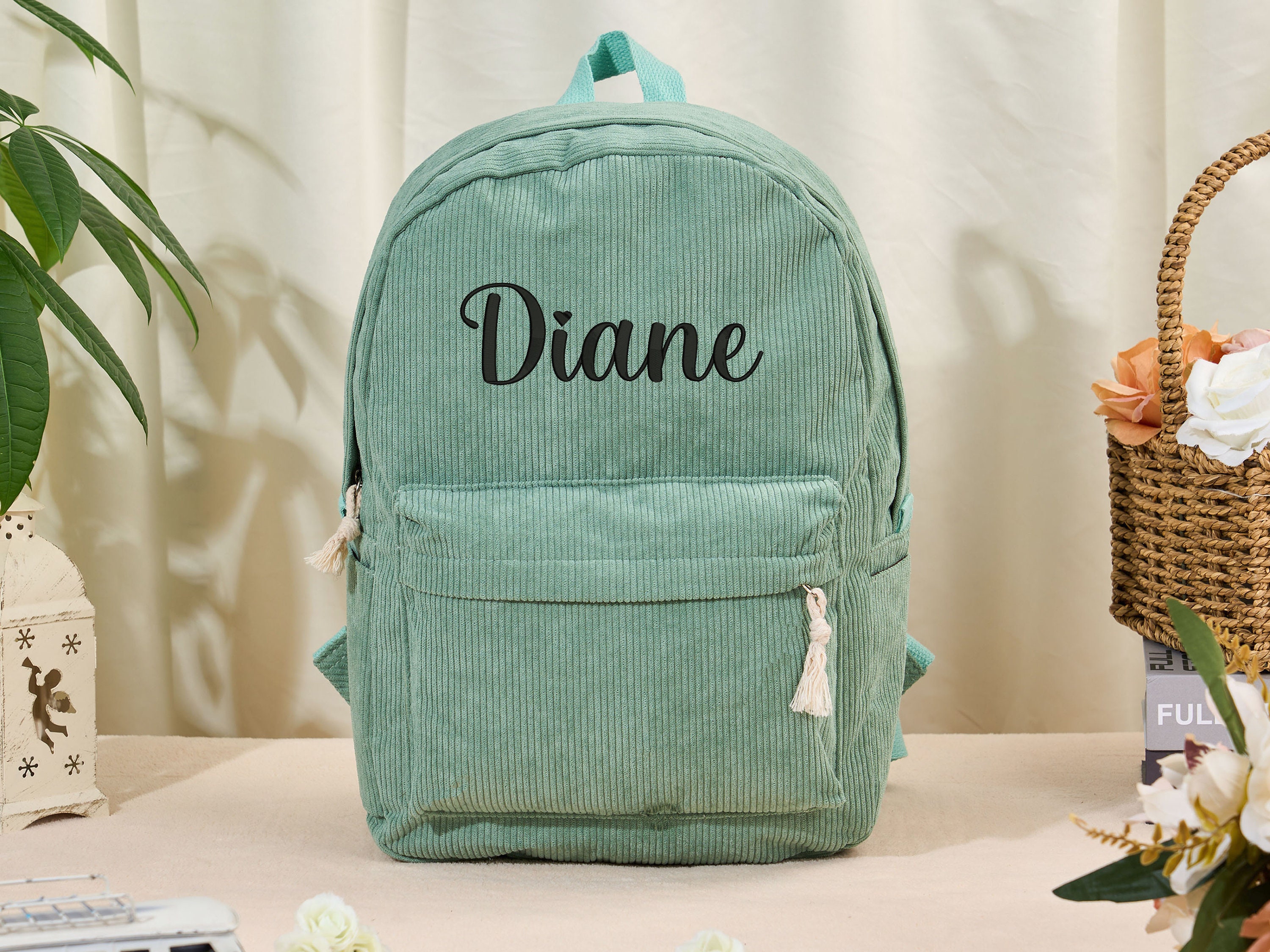 Toddler Backpack Custom Travel Backpack Monogrammed Custom Name