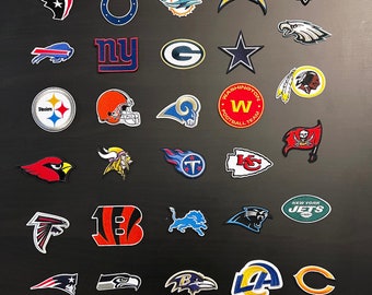 NFL Iron on assorted Patches embroidery patches can also be sewed | American Football Team Patches