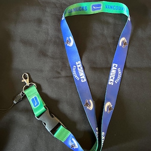 Porte-clés/porte-cartes/lanière de téléphone Vancouver Canucks Lanyard Excellente offre !