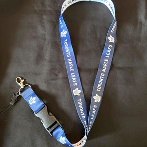 Porte-clés/porte-cartes/lanière de téléphone Toronto Maple Leaf Lanyard Offre exceptionnelle de la LNH !