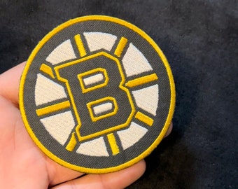 BOSTON BRUINS Logo Iron-on Patch 3.5 inches of diameter Premium Quality Great Offer