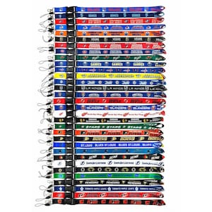 Porte-clés/porte-cartes/lanière de téléphone NHL Teams Lanyard Super offre !