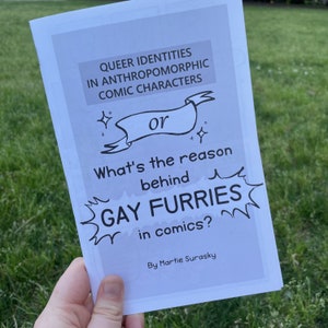 Furries queer en la revista de cómics
