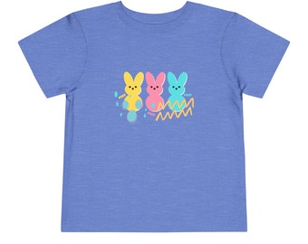 Trio de lapins : t-shirt Joie printanière