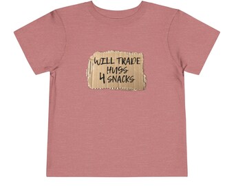 Snack Exchange Toddler Tee: Hugs Wanted!