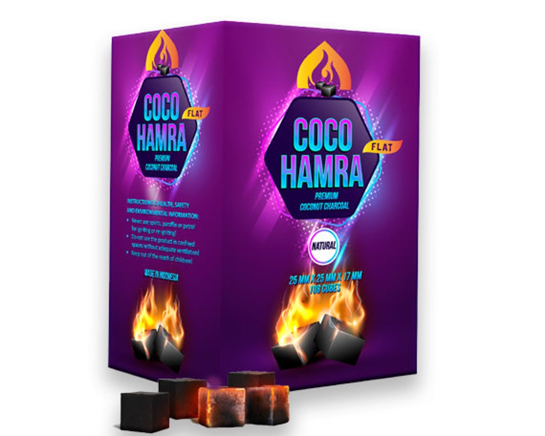 Shell Hamrab Coco Hamra Coconut Charcoal Incense Hookah Shisha Narguile Coal Coconut ...