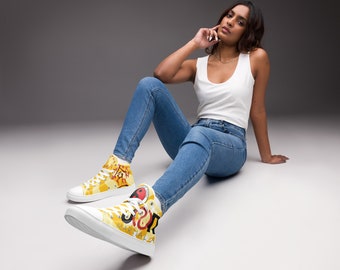 Unity Women’s high top canvas shoes