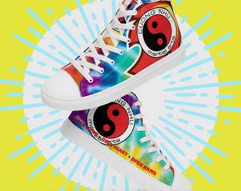 Cuong Nhu Women’s high top canvas shoes
