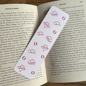 Cowgirl Bookmark | Cowboy Romance Bookmark