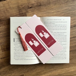 Light it Up Bookmark | Crescent City | House of Flame and Shadow | Bryce Quinlan