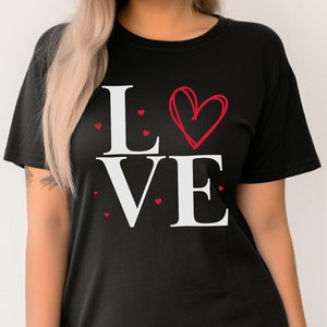 Message of LOVE T-shirt, Tee Shirt for Someone Special, True Feelings of Devotion T shirt, Pretty Unisex Tshirt Top, Mothers Day Gift Shirt