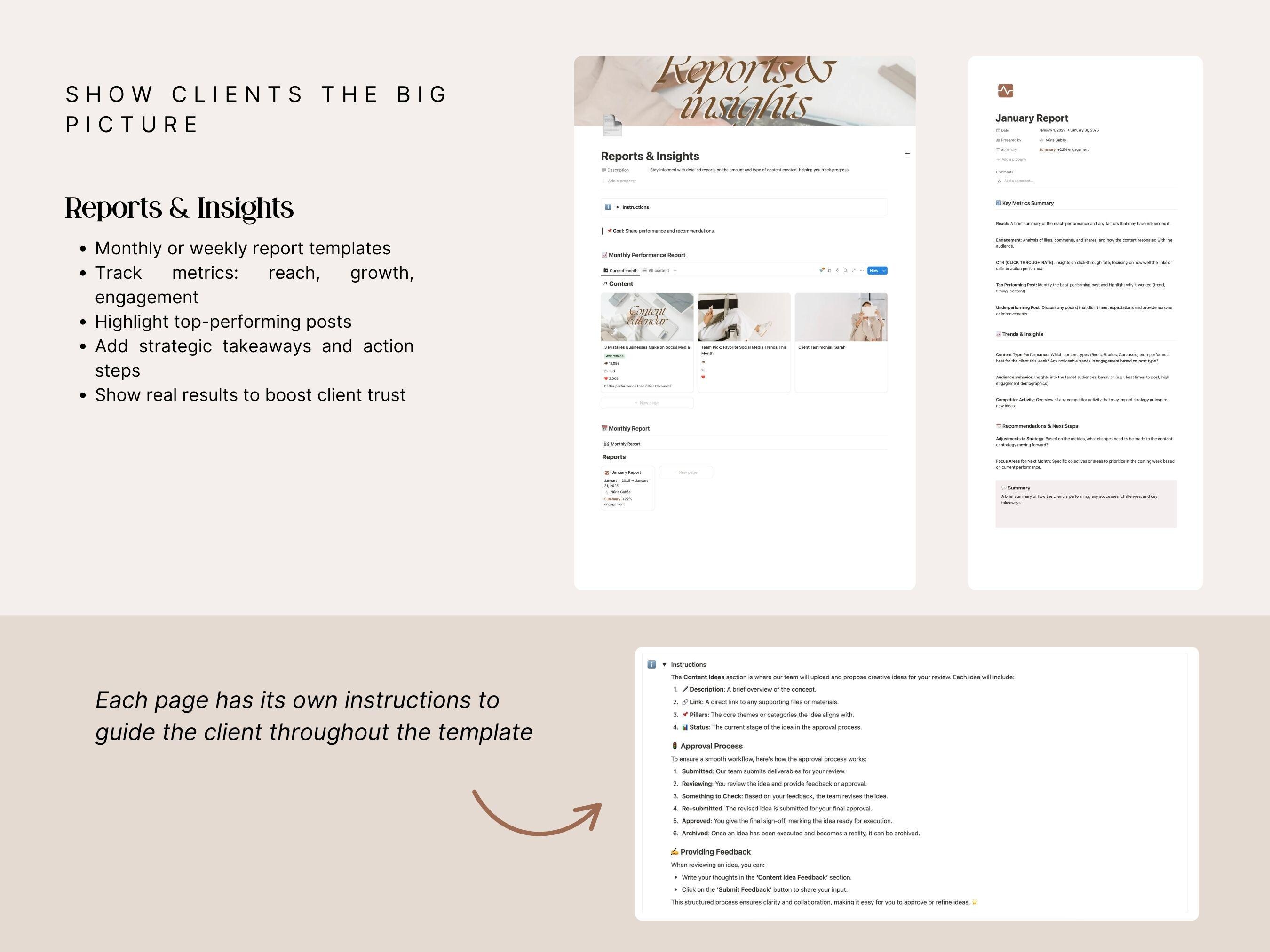 Notion Client Portal Template | Freelancer CRM, Agency Client ...