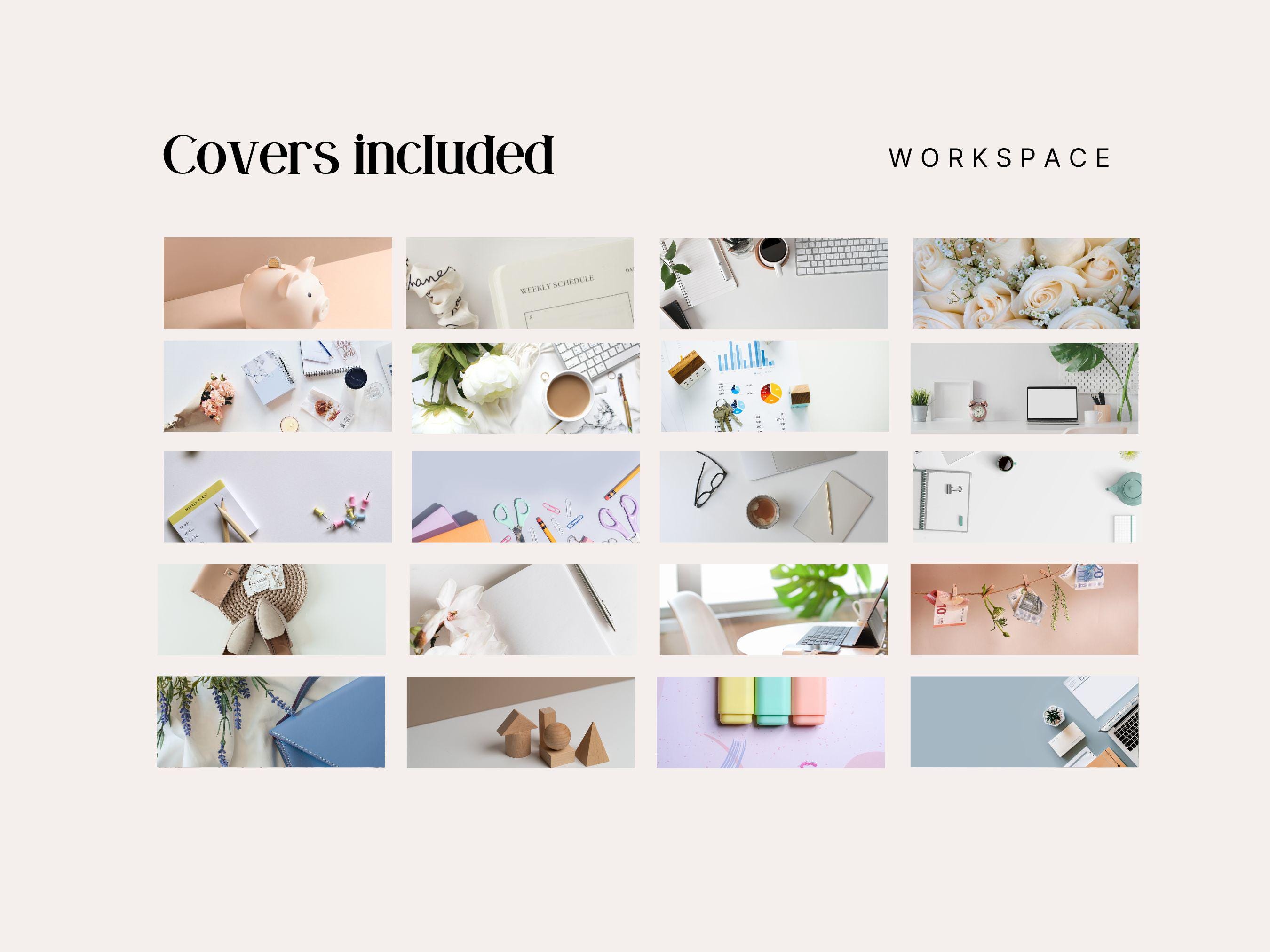 Notion Covers Bundle, Aesthetic Notion Covers, Banner Notion, Images ...