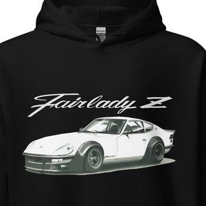 Datsun 280z Hoodie | Fairlady Z S30 Vintage JDM Sports Car Sweatshirt