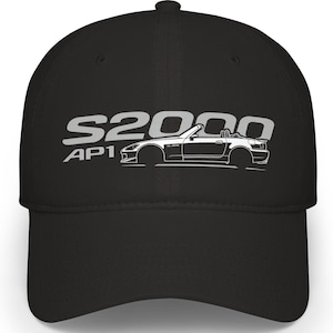 S2000 AP1 Hat Honda Roadster Badge Silhouette JDM Classic Japanese Sports Cap