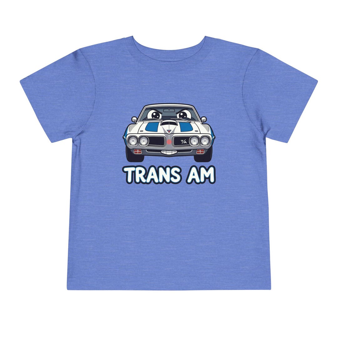 1969 Trans Am Cartoon Racer T-shirt: Toddler Boys Girls Apparel - Etsy