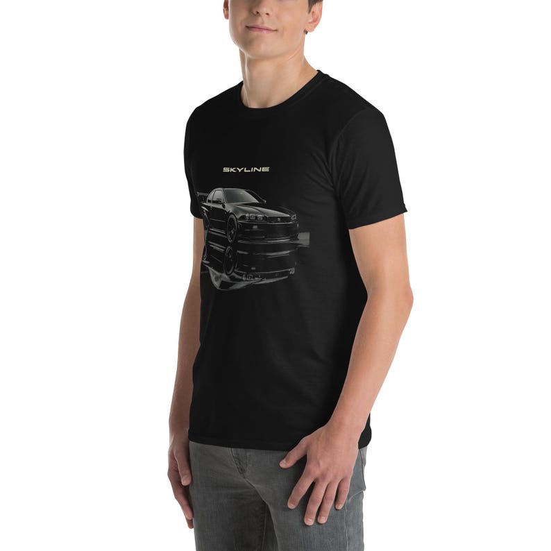 R34 Skyline GT-R Blacked Out JDM Enthusiast T-shirt - Etsy Australia