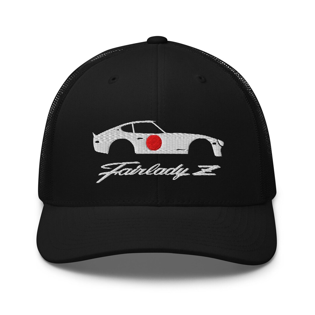 Script Jdm Datsun 280Z Hat: Fairlady Z Script Japanese JDM Custom Trucker Snapback ...