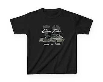 1972 Torino Kids T-Shirt | Classic Muscle Car Graphic Tee