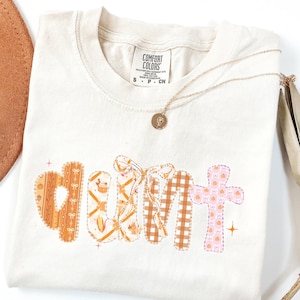 Comfort Colors® Aunt Shirt, Auntie Reveal T-Shirt, New Aunt Gift, Pregnancy Announcement Shirt, Aunt to be Western Boho Tee