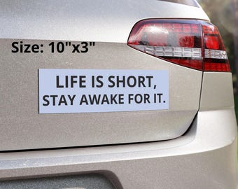 Car Magnets Vehicle Magnet Waterproof Vinyl Printed Magnet Bumper Sticker gift for Christmas Motivation Inspirational gift for friends Her
