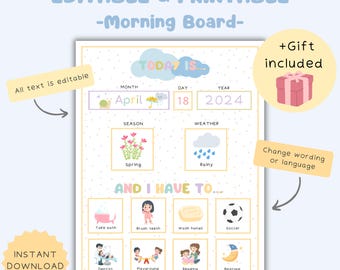 Morning board, Weather chart, Routine chart kids, Toddler calendar, Homeschool calendar, Chore chart for kids, Daily routine, Circle Time