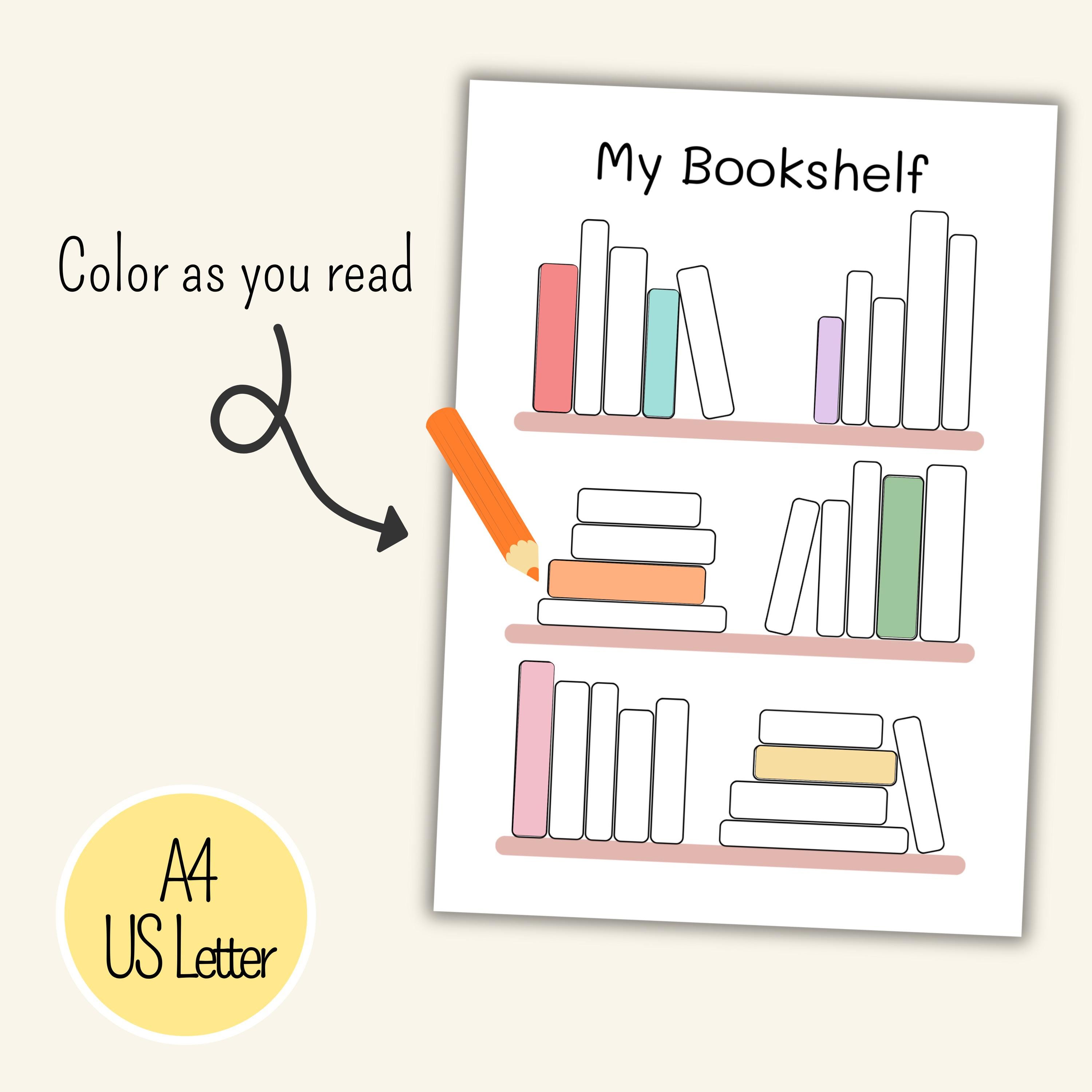 Reading Log for Kids, Book Tracker for Kids, Reading Challenge, Kids ...