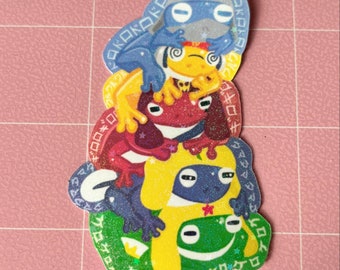 Sgt Frog Platoon Stack Sticker