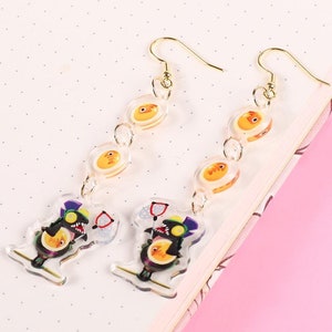 Salmon Run Snatcher Dangle Earrings