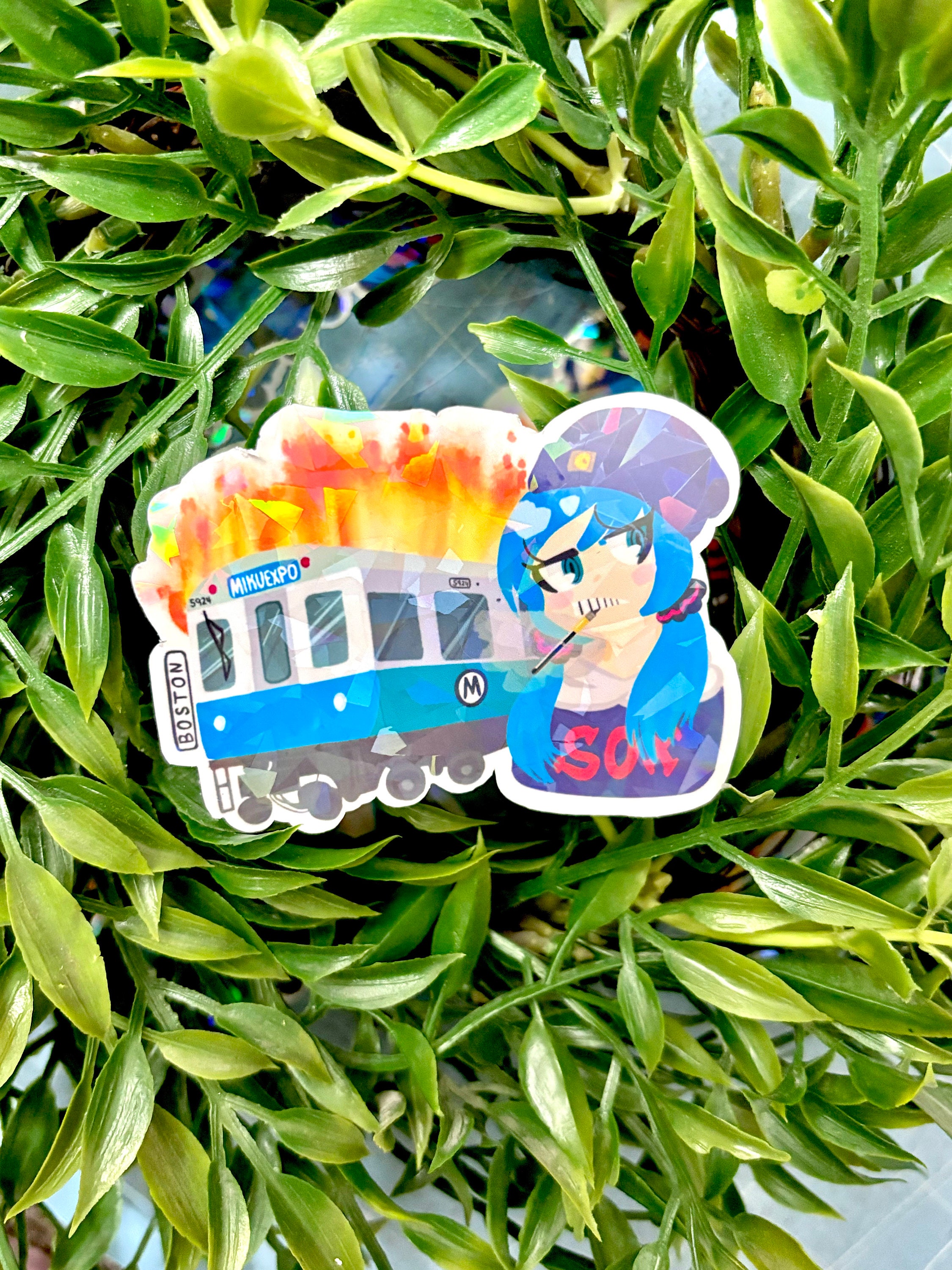 Boston Miku Expo Holo Sticker