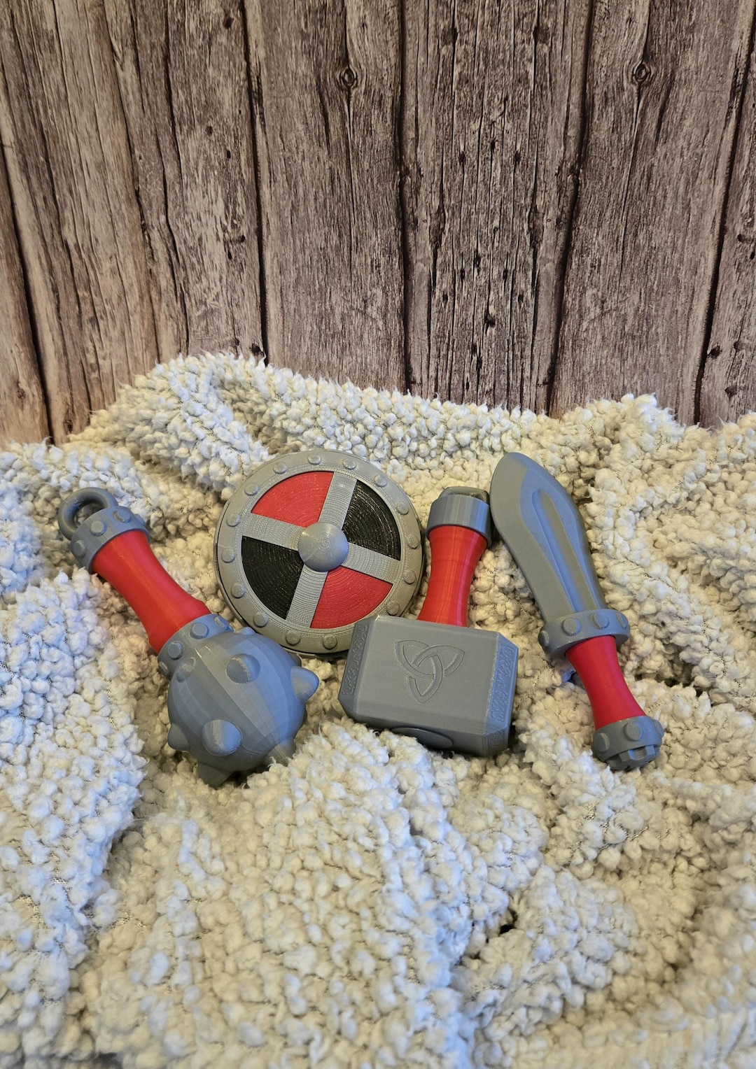 Babys First Sword | Thor Hammer | Mace | Rattle Toy - Etsy