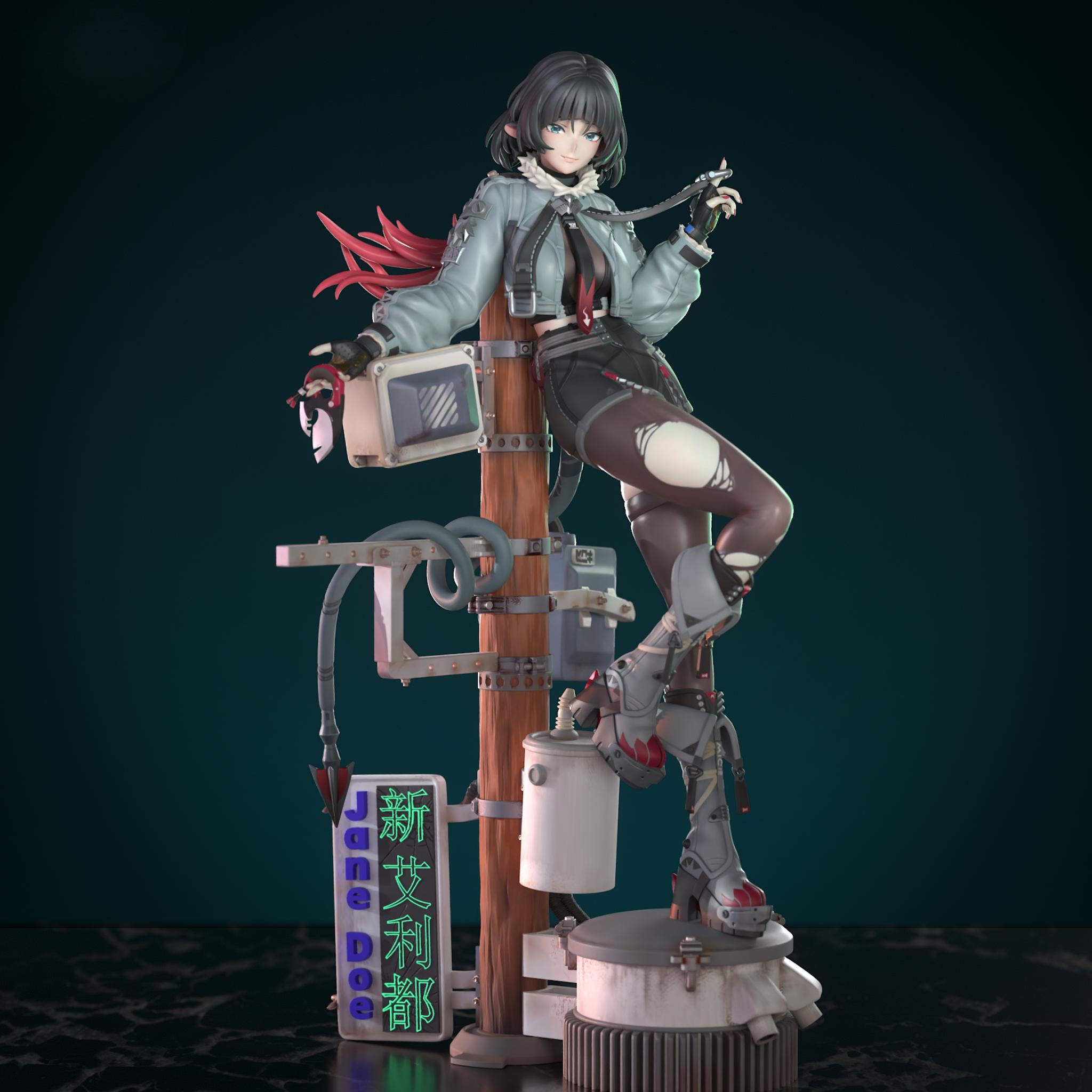 Buy Jane Doe Figure 1:8 242 Mm - Zenless Zone Zero ZZZ - 16K
