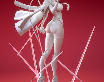 X @Evelyn- Evelyn - Zenless Zone Zero - Preorder Painted - Garage Kit
