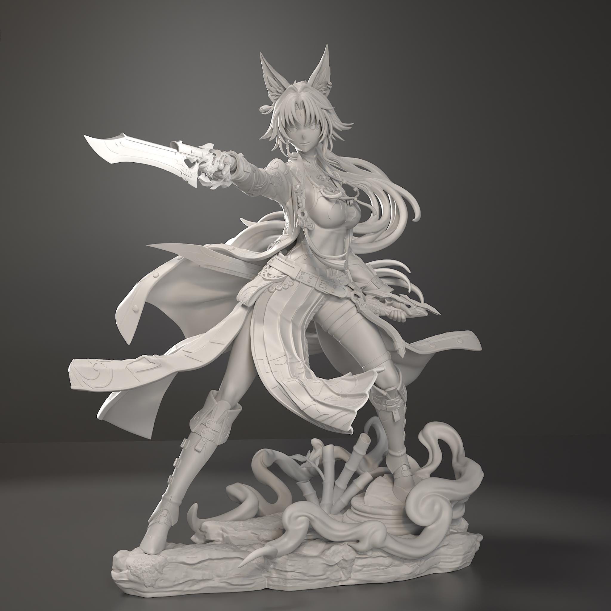 Fei Xiao Figure, 1:7 Scale, 268 Mm - Honkai Star Rail HSR - 16k High Res.  3D Print - Premium Material - Waifu, Unpainted Model Kit, Garage Kit - Etsy