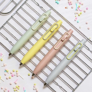 LIMITED EDITION Uniball One P Gel Pen &quot;Marriage Colors&quot; 0.38 & 0.5 mm (Black Ink) | Planners, Journals, Notebook, Office, Student