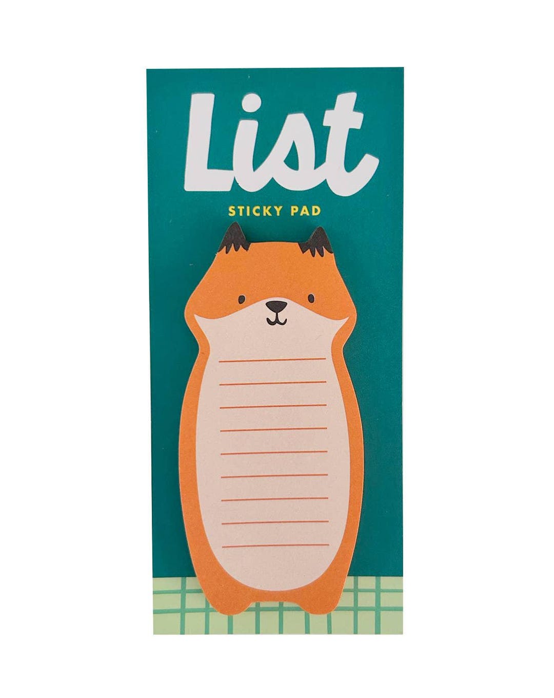 FOX STICKY NOTEPAD by Girl of All Work | Cute Animals, Memo, Reminder ...