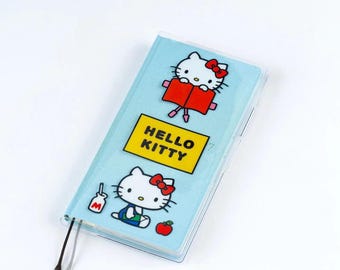 HOBONICHI WEEKS CLEAR Cover (Together Forever Kitty) | Plastic Planner Cover, Journal Accessories, Notebook, Stationery