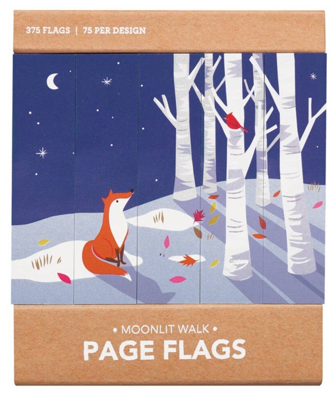 WINTER FOX STICKY Notes Page Flags by Girl of All Work | Planner ...