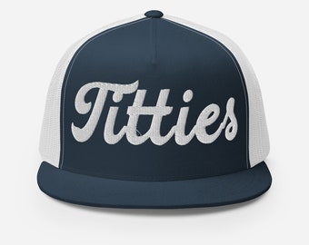Titties Golf Hat Trucker Cap